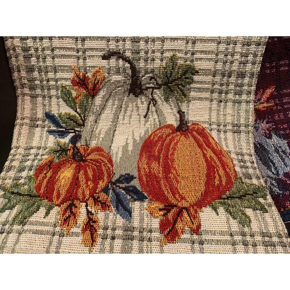 FALL! - Table Runner with Pumpkins 64x12 - Picture 2 of 6
